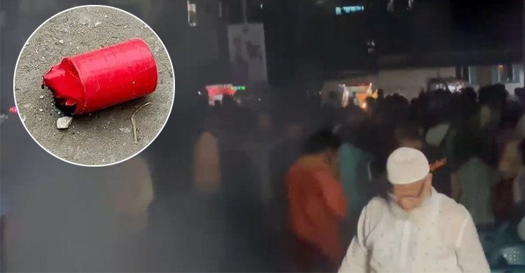 সাভারে এনসিপির সমাবেশে ককটেল বিস্ফোরণ